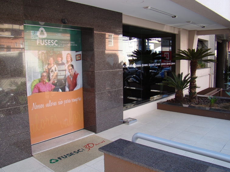 Fachada Atual da Fusesc